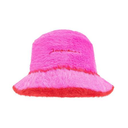 Jacquemus, Hats Roze, unisex, Maat:60 CM