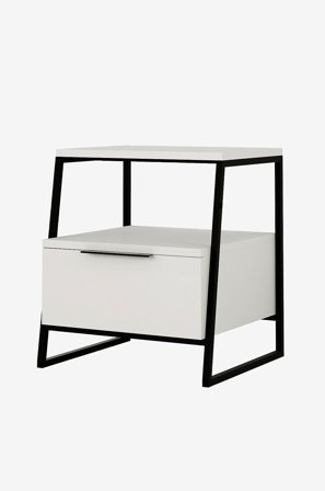 Homitis - Nattbord Pal - Hvit - Nattbord - Fra Homeroom