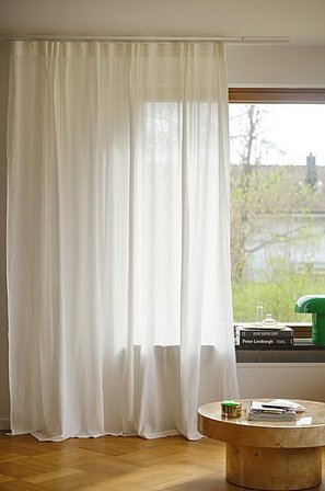 Jotex - Gardin Med Multifunksjonsbånd 1 Lengde - Ekstra Bred Naturhvit - LUNI - Kjøp Multifunksjonsgardiner hos Jotex