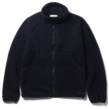 Snow Peak Thermal Boa Fleece Jacket Black