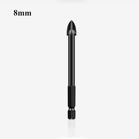 Cross Hex Kakelborr 8MM