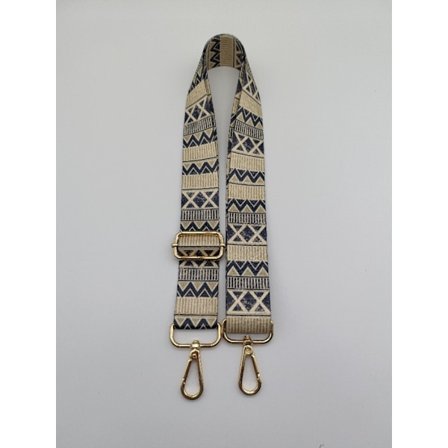 Säädettävä Vaihtolaukun Hihna Beige ja Musta, Vaihtokäsilaukun Hihna, Universaali Vaihtohihna Kultaisella Soljella, Yhteensopiva Naisten Käsilaukun 