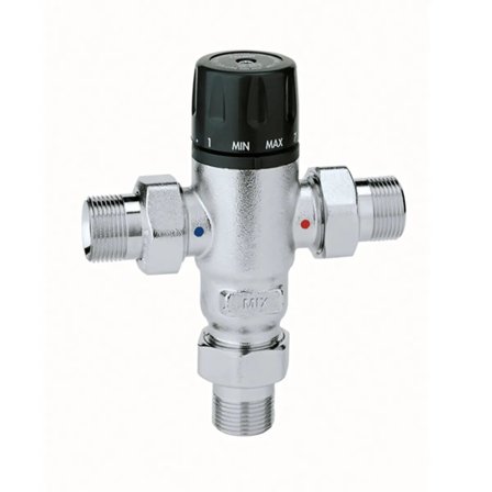 Miscelatore termostatico Caleffi serie 521 con manopola 3/4"
