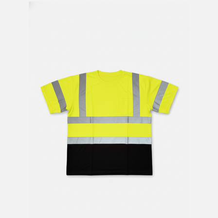Spectrum Hi-InVisibility Tee, Hazard Yellow