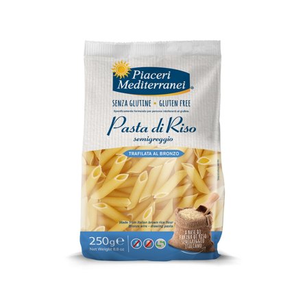 Piaceri Mediterranei Pasta Di Riso Penne Rigate 250g