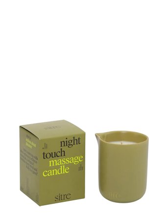 sitre Night Touch - Massage Candle - Green - 417 g