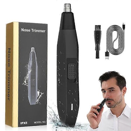 Trådløs Elektrisk Næsehårstrimmer