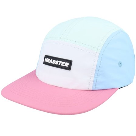 Headster - Roze 5panel Cap - Kids Runner Nylon Smart Pink 5-Panel @ Hatstore