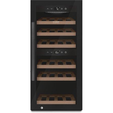 Caso Vinkjøleskap WineExclusive 24 Flasker Svart