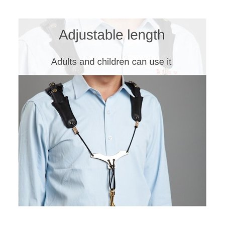 Saxofon skulder nakke rem justerbar sax dobbelt skulder rem sele sax musik instrumenter