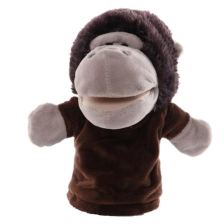 25 Cm Djur Handdocka Tecknad Plyschleksaker Baby Educational