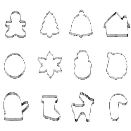 Julekakeformsett - Julekakeformer