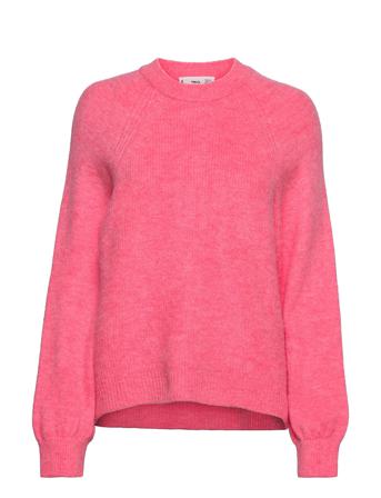 Turquia Pullover Striktrøje Lyserød Mango