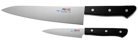 MAC KNIVSETT 2 DELER KOKKEKNIV HB-85 21,5CM GRØNNSAKSKNIV 13CM