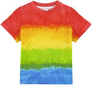 Stella McCartney Kids Red Rainbow T-Shirt - Tops - 12 months - Red - Mädchen