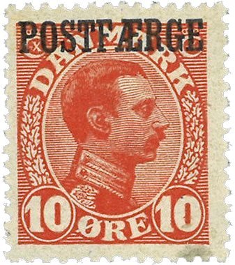 Danmark 1919 - Postfærgemærke AFA 1 - Postfrisk