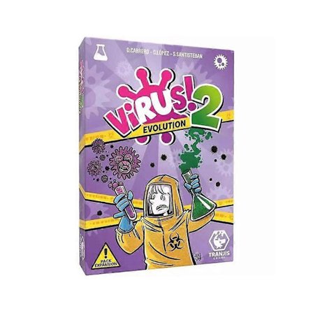 Tranjis Games - VIRUS! 2 Evolution (Laajennus) - Korttipeli, 8–99 vuotta (TRG-12evo)