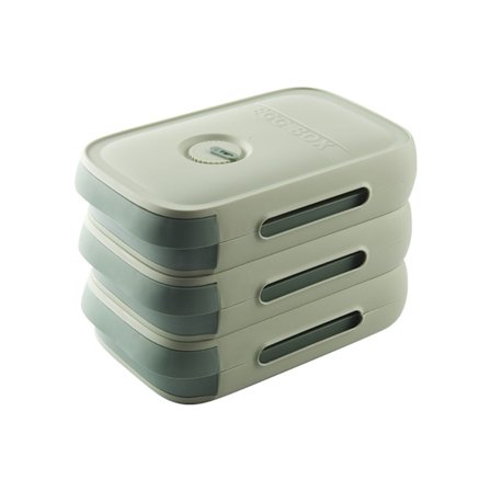 Muovinen munakotelo, vihanneslaatikko jääkaappiin, munakartonki, munakotelo jääkaapin keittiökaappiin (vihreä)