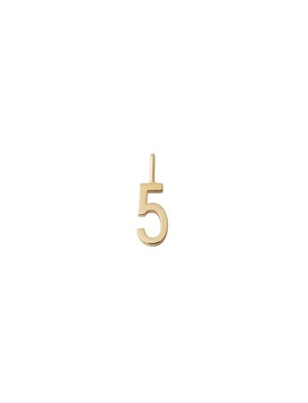 Design Letters | Lucky Numbers 10Mm Gold | ONE SIZE