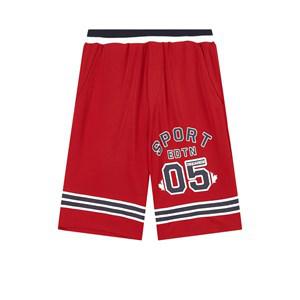Kids - Dsquared2 Red Logo Basketball Shorts 12 Years - Shorts - 12 years - Red - Junge