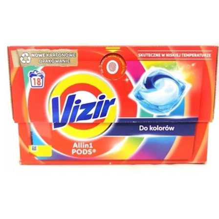 Vizir Färgtvätt Kapslar/ 18 stycken
