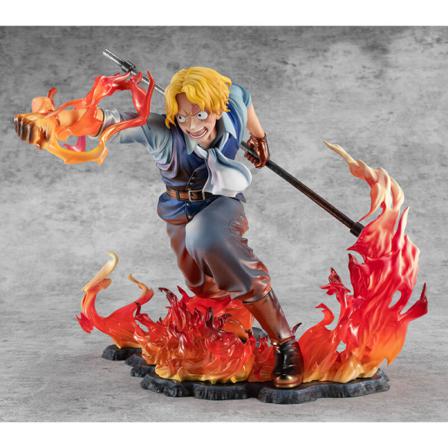 One Piece Portrait Of Pirates Fire Fist Inheritance Sabo Figure