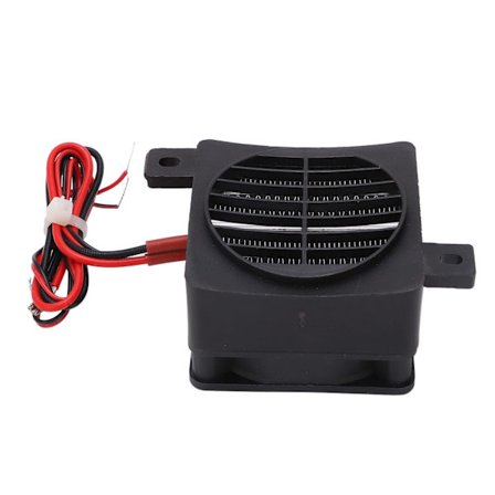 PTC Ventilatorvarmer DC12V 50W Konstant Temperatur Opvarmning Isoleret Mini Keramisk Luftvarmer til Små Rum