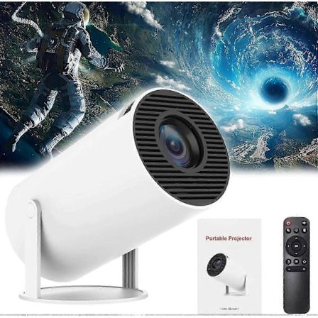 2025 Mini-projektori 10000 Lumen LED 4K 1080P WiFi Bluetooth UHD Kannettava kotiteatteri, 50% alennus
