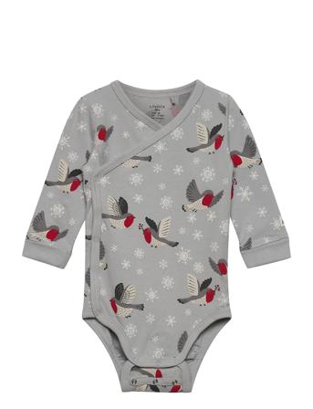 Body Wrap Bird In The Sky Grey Lindex