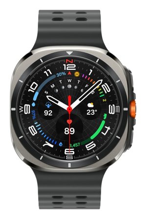 Samsung Galaxy Watch Ultra 3,81 cm (1.5) AMOLED 47 mm Digital 480 x 480 pixel Berøringsskærm 4G Sølv Wi-Fi GPS (satellit)