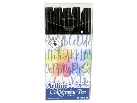 ARTLINE Kalligrafiset svart 5/fp - Lyreco - Kontorsmaterial - Pennor - Kalligrafipennor