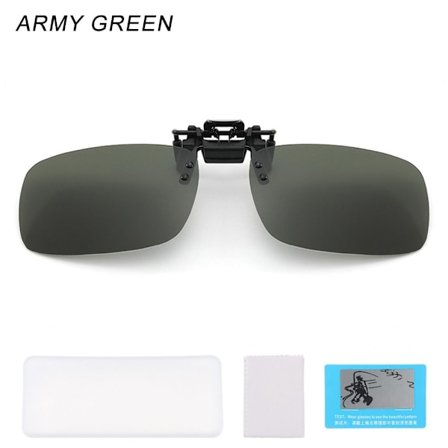 Clip-on Solglasögon Polariserade ARMY GREEN ARMY GREEN