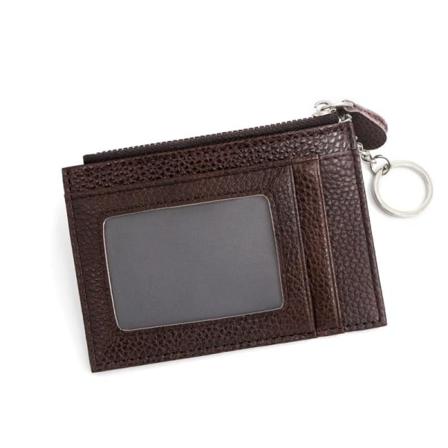 Plånbok Mobilplånbok Plånboks Kortplånbok Herr Pu Läder K75 Mörkbrun