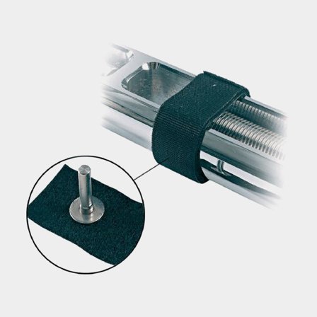 Älynasta vanttiruuville Blue Wave, Ø2.5 x 10 mm, 190 x 16 mm, sopii M6 - M10 / 5/16" - 3/8"