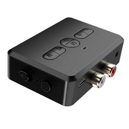Bluetooth Audio Receiver Transmitter BT 5.0 3.5mm Stereo AUX Musik Trådløs Adapter Håndfri Opkald