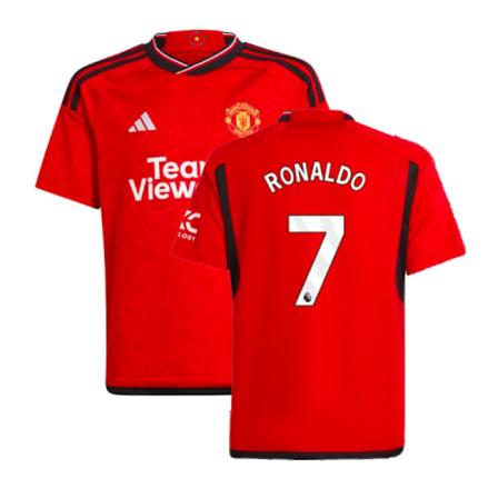 Manchester United Hemmaströja 2023-2024 (Barn) (Ronaldo 7) Red LB