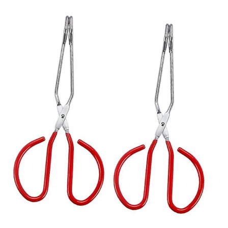 2 st 11 tum rostfria matpincetter Anti-scalding grillpincetter