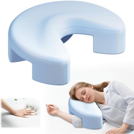 Ergonomisk pude til sideslævere med armhul – hovedpude til nakke, skuldre og rotatorkuffe_OF