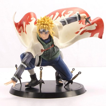 Naruto 4th Generation Ninja Minato Pvc toiminta Figuuri patsas anime