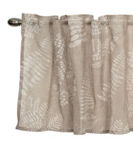 Multibandskappa Fern med tryckt bladmönster Linne - Linea