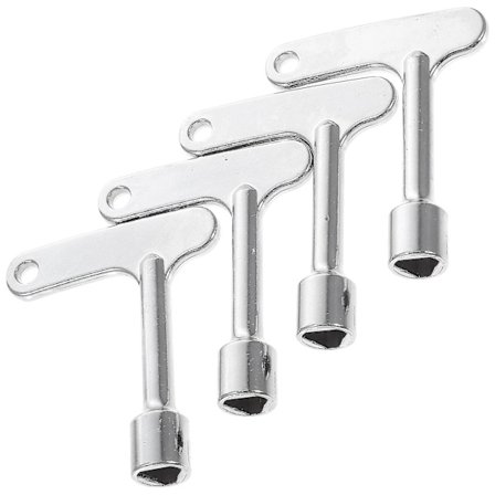 4 stk Heis Nøkkel Heis Service Nøkkel Trekant Panel Lås Trekant Skiftenøkkel [DB]