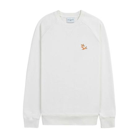 Maison Kitsuné, Sweatshirt Wit, Heren, Maat:XL