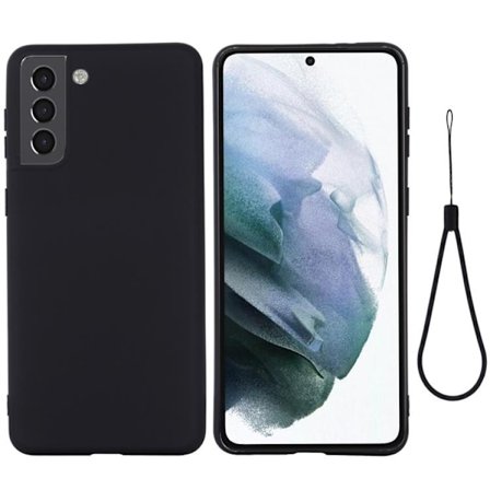 Liquid Silicone Skal Galaxy S22 Plus 5G - Svart