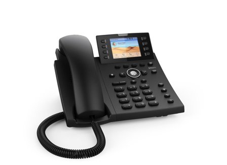 SNOM D335 - VoIP-telefon - treveis anropskapasitet