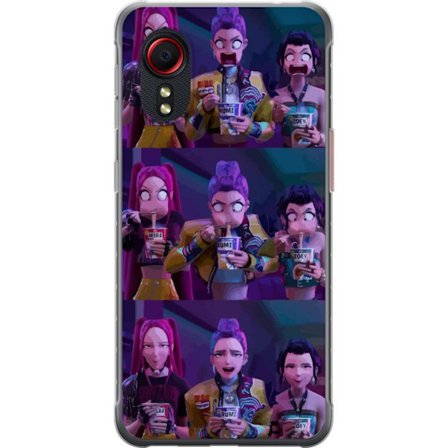 Kompatibelt Mobilskal till Samsung Samsung Galaxy Xcover 5 Demon Hunters KPop figur med mörk aura