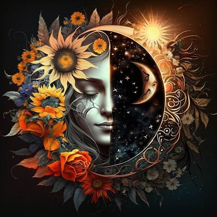 Auringon ja kuun timanttitaidepaketit aikuisille, pyöreät täydelliset timanttimaalauspaketit aloittelijoille, jalokivimaalauksen paketit, DI