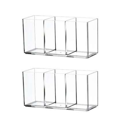 2 stk Bestik Organizers Redskabsholder Desktop Opbevaring