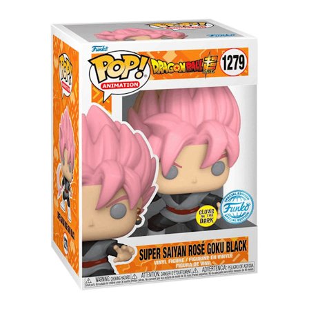 Funko Pop Super Saiyan Rose Goku Black Dragon Ball Super 1279 special edition glow