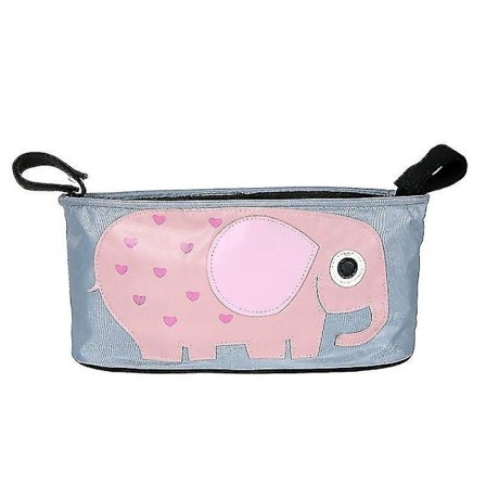 Lastenvaunujen vedenpitävä säilytyskassi Elefantti