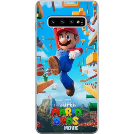 Kompatibel Mobilcover til Samsung Galaxy S10+ Super Mario Bros